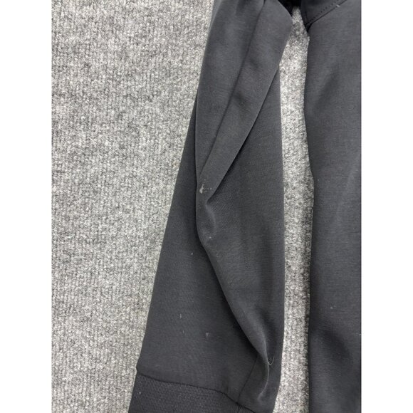 Athleta Seasport Sweatshirt Womens Medium Black Scoop Neck Long Sleeve Pullover - Picture 6 of 8